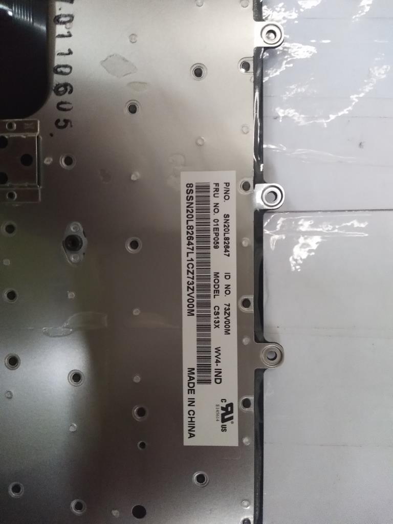 Lenovo Nb Keyboard Keyboard N/Bl Ltn - 01EP059