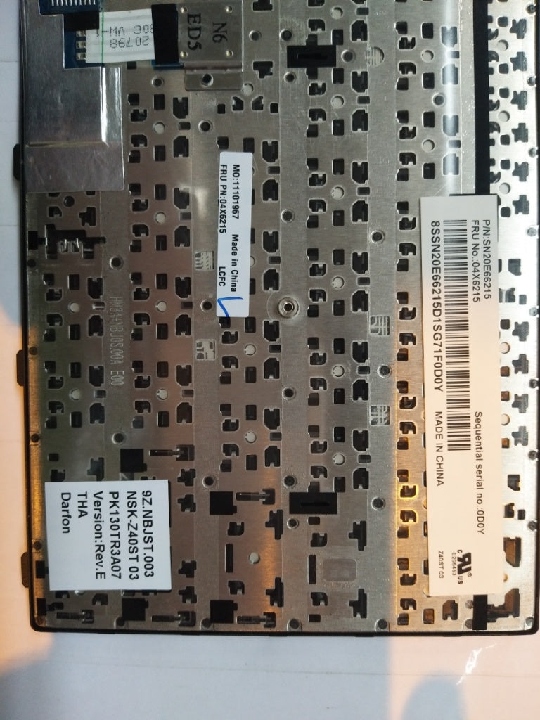 Lenovo Ki Keyboards Internal - 04X6215