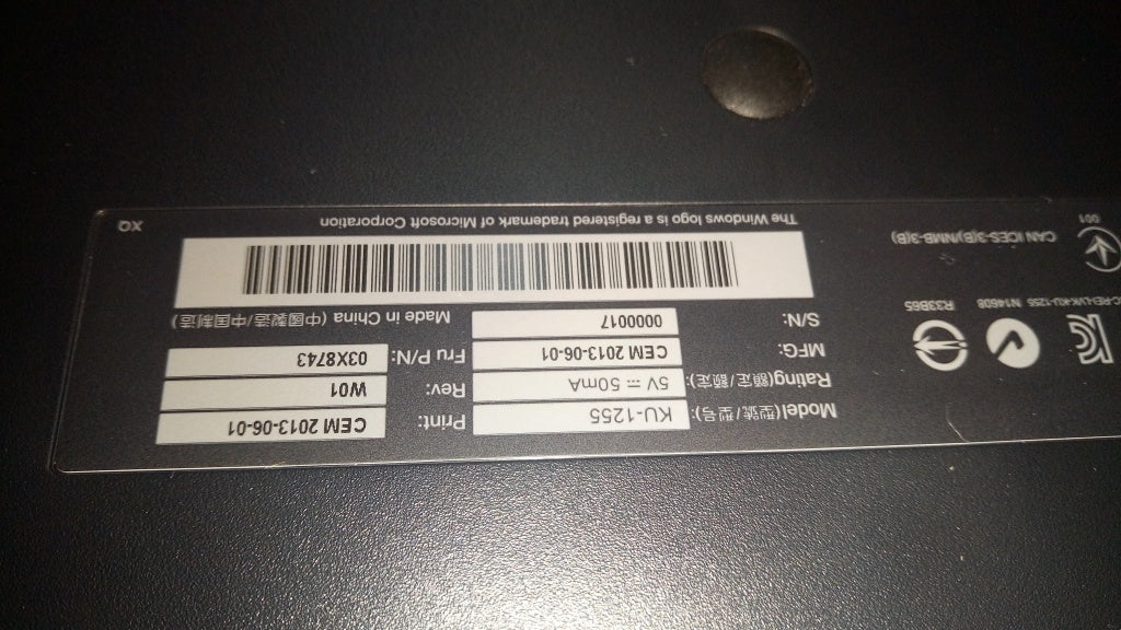 Lenovo Kb Keyboards External - 03X8743