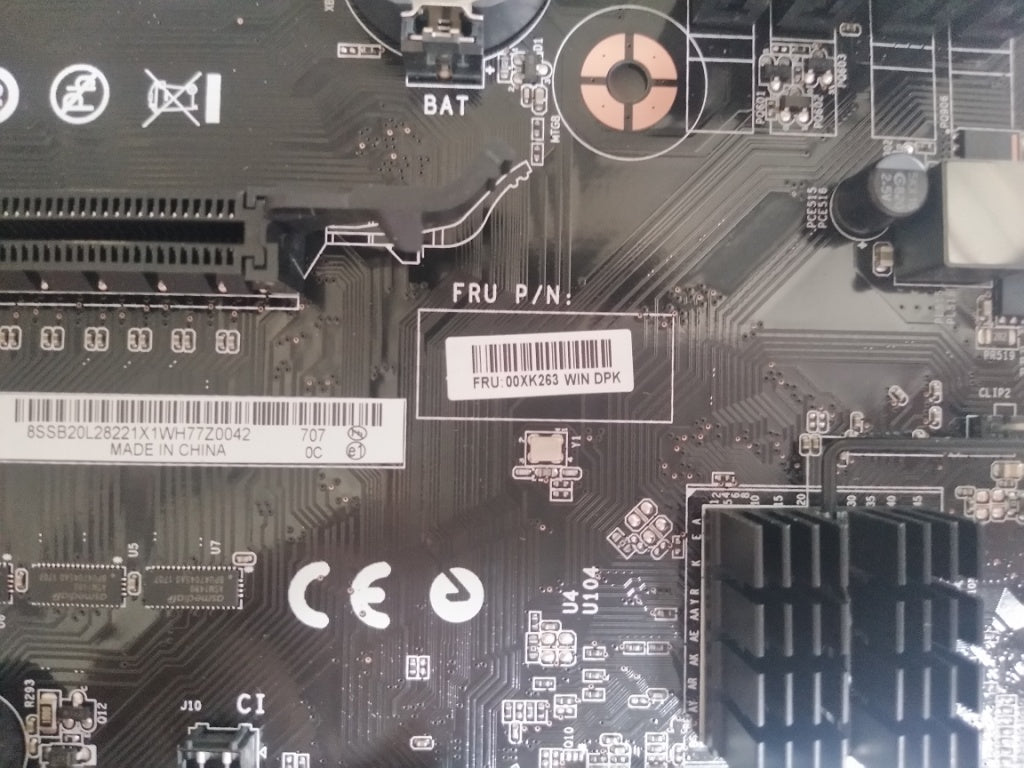 Lenovo Intel Kabylake H270 Win Dpk - 00XK263