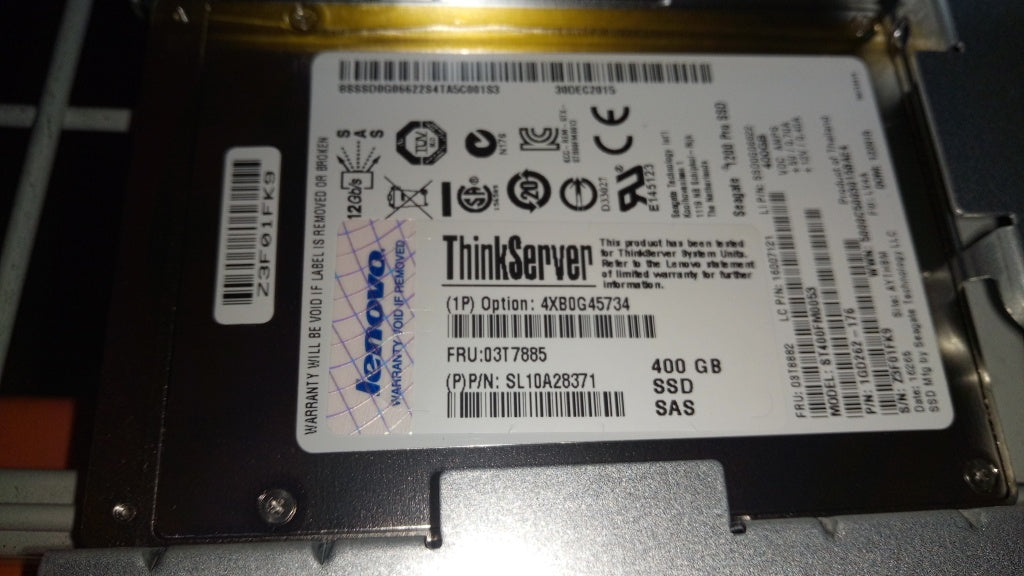 Lenovo Sd Solid State Drives - 03T7885