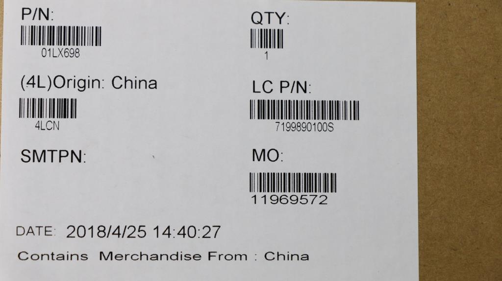 Lenovo Noki58250Unvpro16Gtpm2 - 01LX698