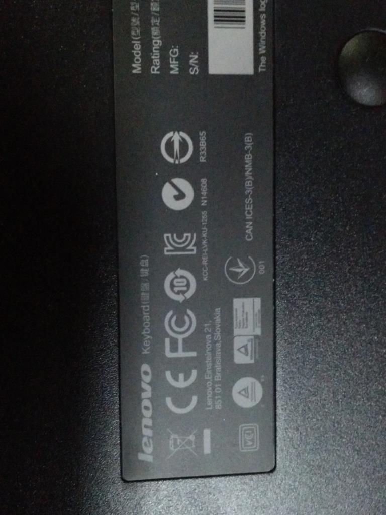 Lenovo Kb Keyboards External - 03X8742