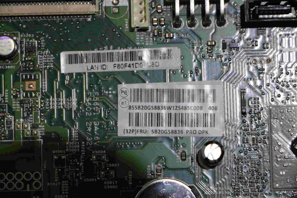 Lenovo 5B20G58836 Pl System Boards