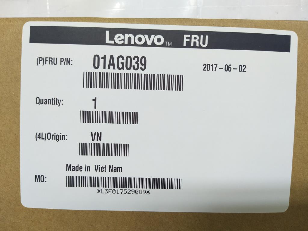 Lenovo Pu Processors - 01AG039
