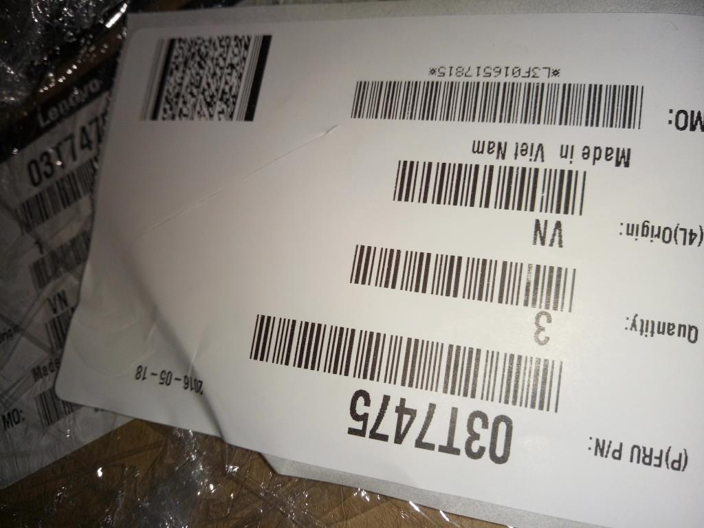 Lenovo Pu Processors - 03T7475