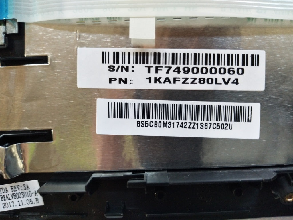 Lenovo Lv8 Kb Ukrainian W/Top Case As - 5CB0M31742