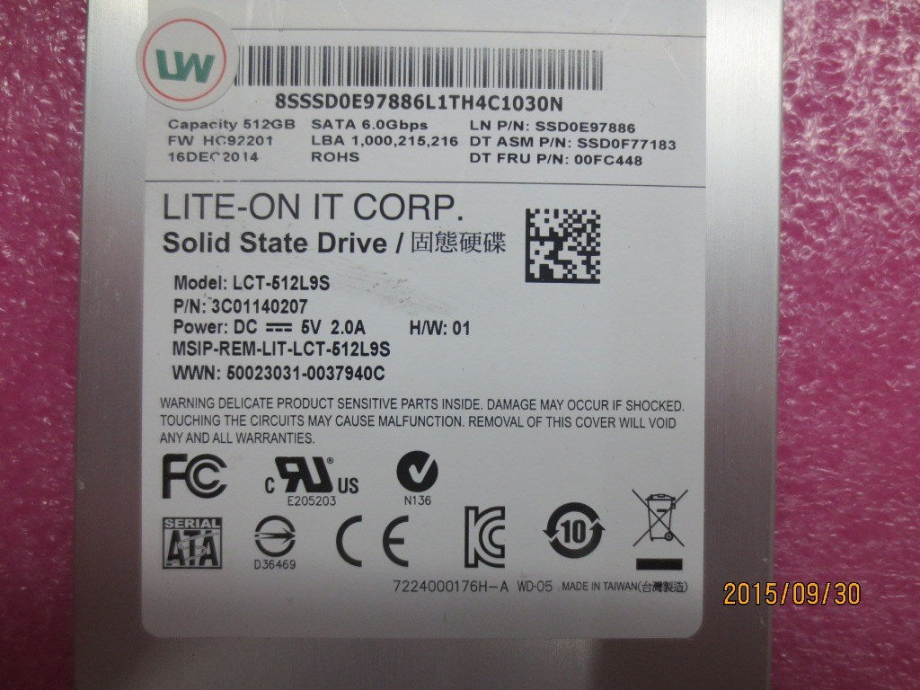 Lenovo 04X4467 Sd Solid State Drives