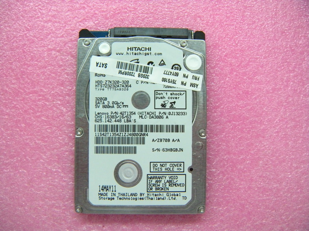 Lenovo Driveh Tray-Pari C320 Hgst - 60Y4777