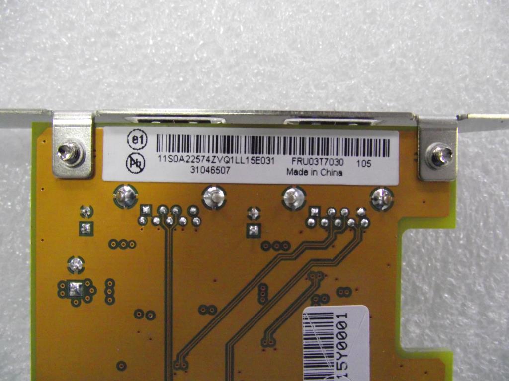 Lenovo 31046507 Usb3.0 Pci-E X1 Rear Fh