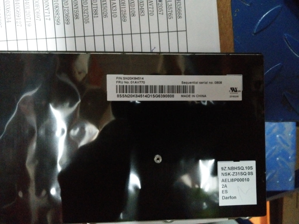 Lenovo Ki Keyboards Internal - 01AV770