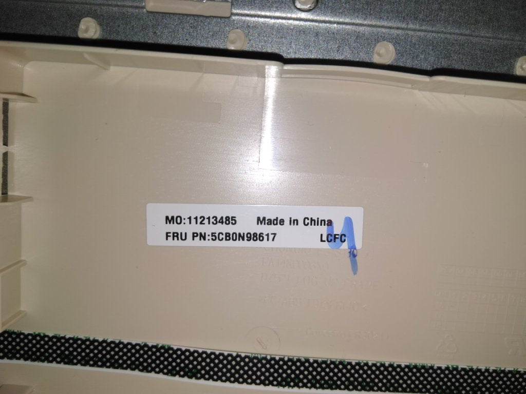 Lenovo Logic Upper Assembly Bl Gold B - 5CB0N98617