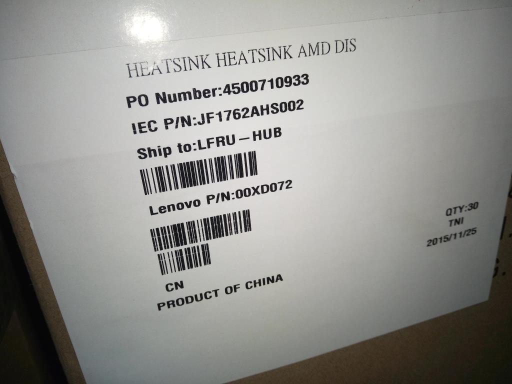 Lenovo Hs Heat Sinks - 00XD072