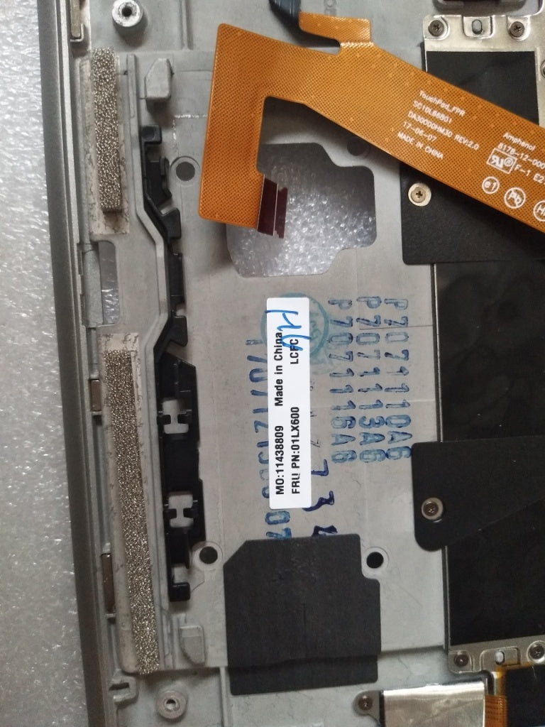 Lenovo Kbd,Bezel,Jp,Fpr,Sv,Chy - 01LX600