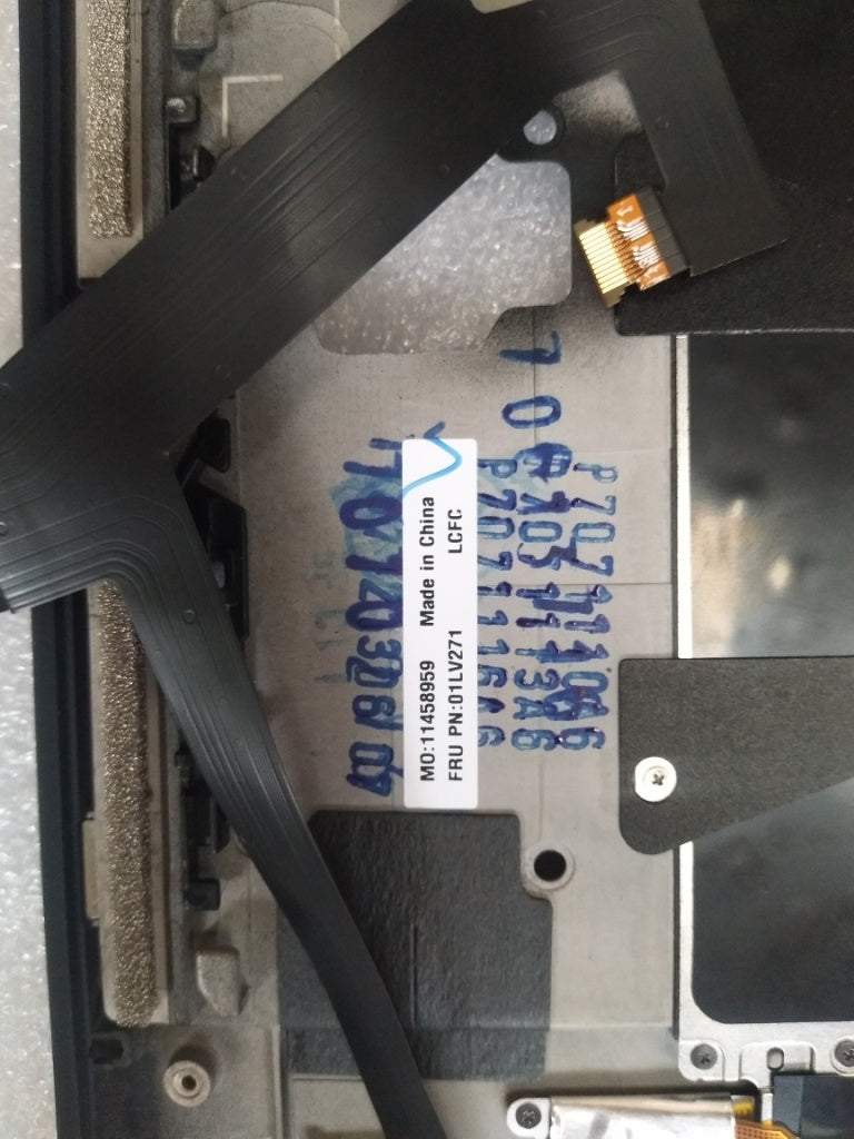 Lenovo Keyboard Bezel Cfr Fpr Nfc Bk - 01LV271
