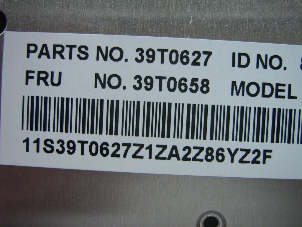 Lenovo Replacement Part - 39T0658