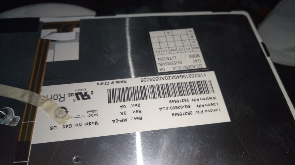 Lenovo Ki Keyboards Internal - 25215649