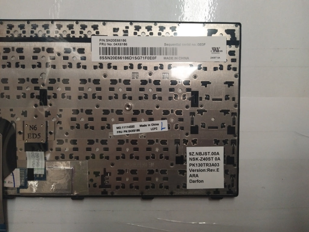Lenovo Ki Keyboards Internal - 04X6186