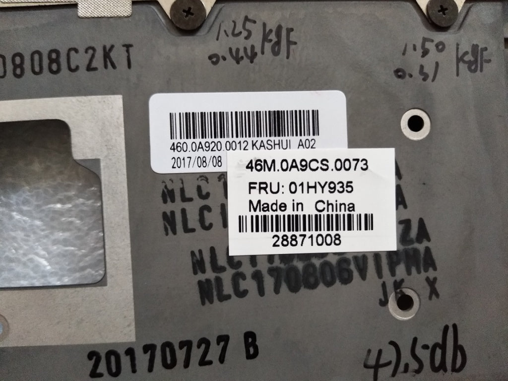 Lenovo C-Cover, Keyboard, Chy+Ksi, Il - 01HY935