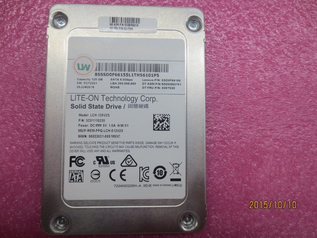 Lenovo 00JT068 Sd Solid State Drives