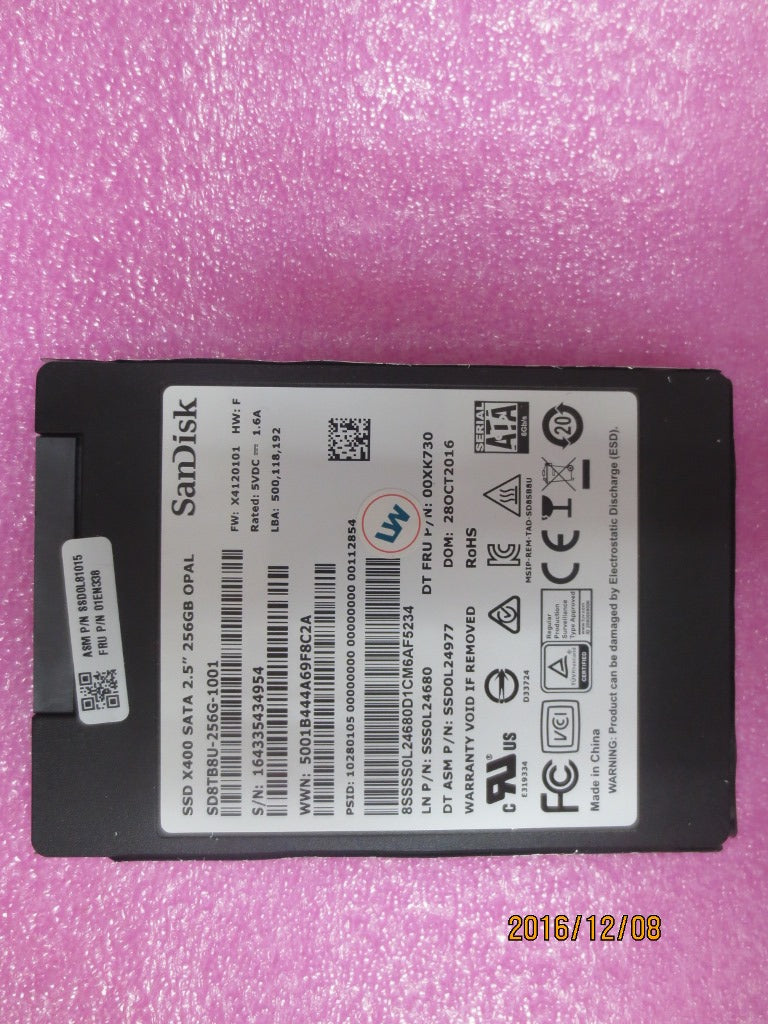 Lenovo 01EN338 Solid State Drive