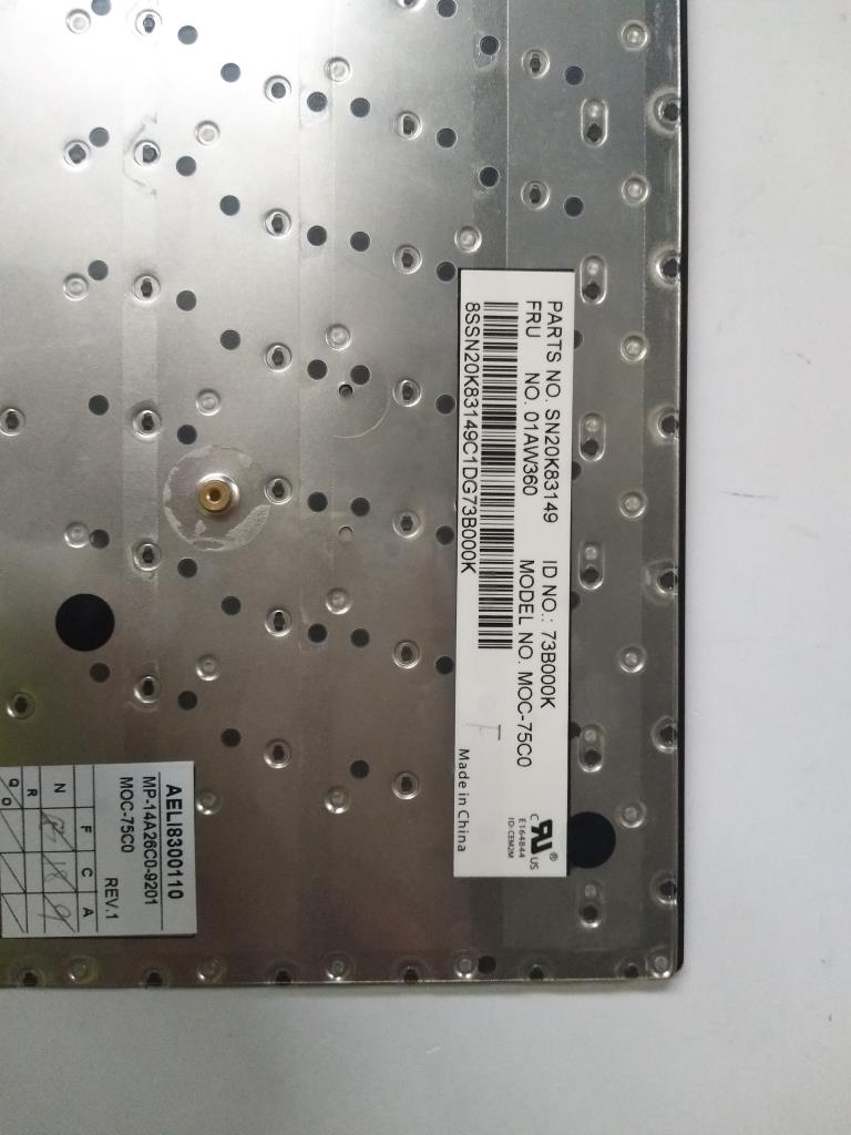 Lenovo Ki Keyboards Internal - 01AW360