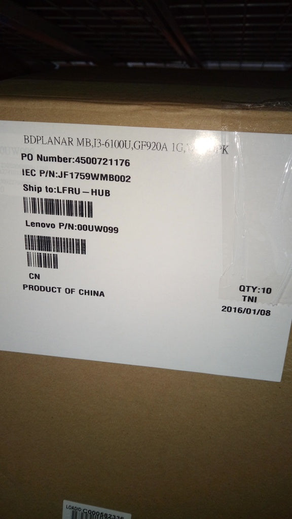 Lenovo Pl System Boards - 00UW099