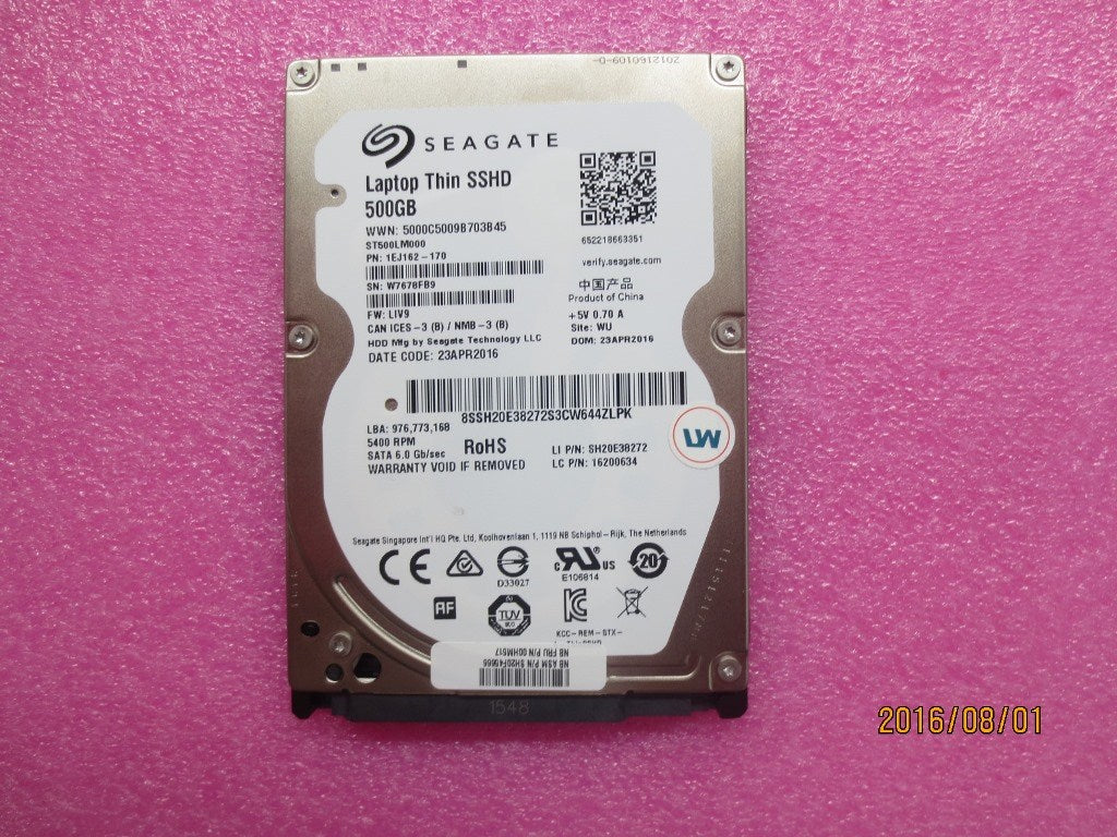 Lenovo Hd Hard Drives - 00HM517
