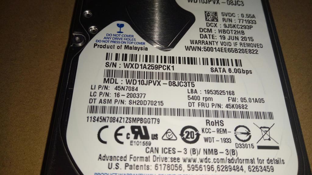 Lenovo 16200377 Hd Hard Drives