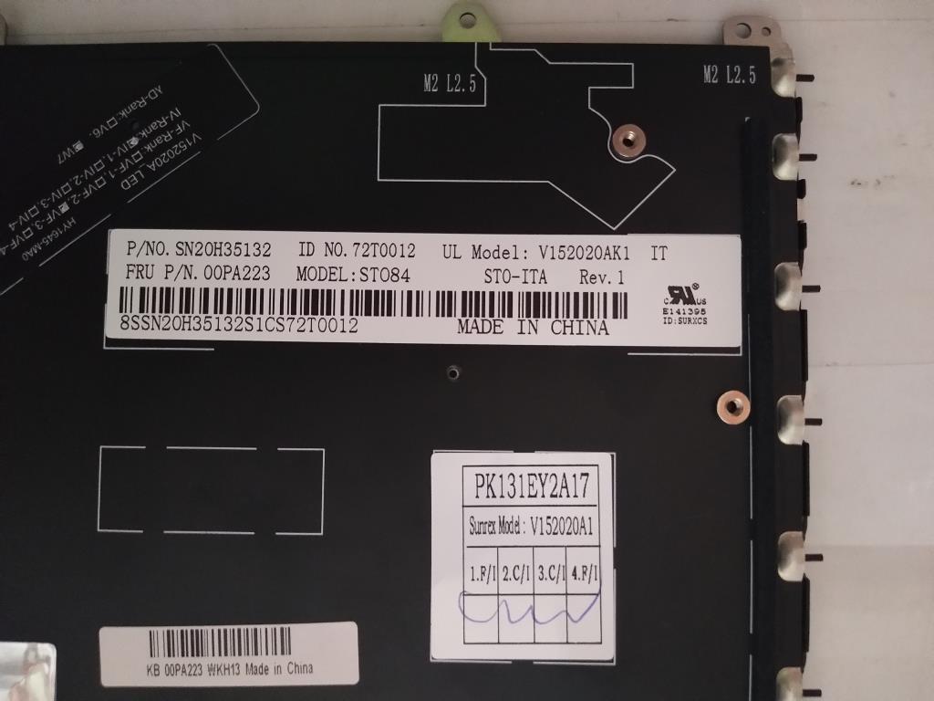 Lenovo Ki Keyboards Internal - 00PA223