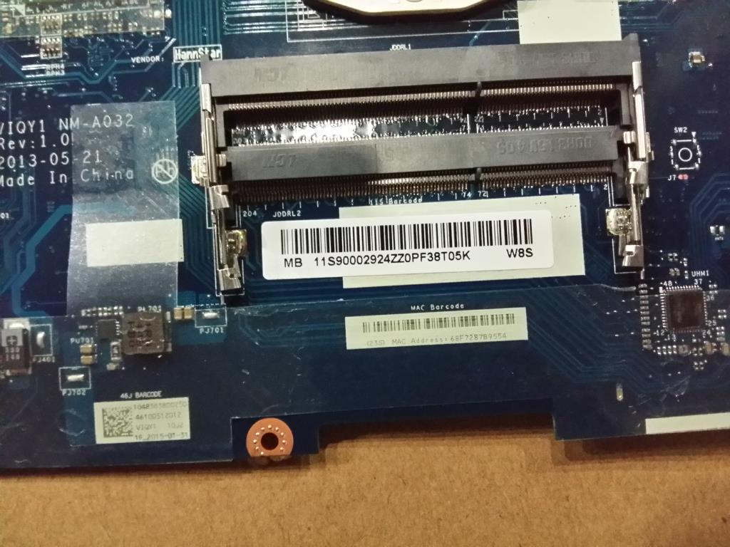 Lenovo Mainboard Viqy0 47W Hd W8S - 90002924