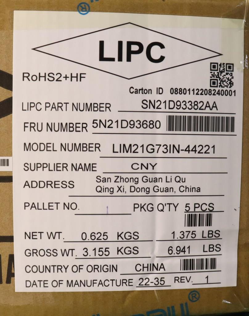 Lenovo Nbkyb Cs22 Nm Top,Bknbl,Chy,In - 5N21D93680