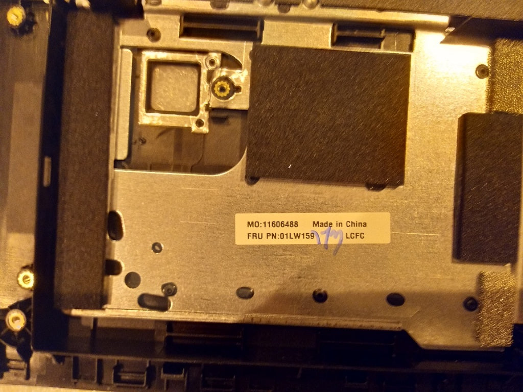 Lenovo C Cover Assembly Paint Black F - 01LW159
