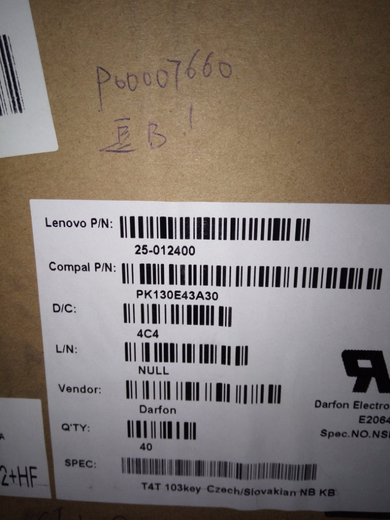 Lenovo Kb Keyboards External - 25012400