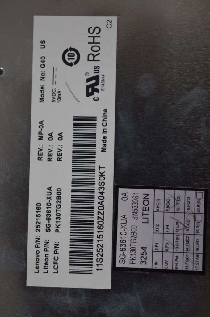Lenovo Ki Keyboards Internal - 25215160