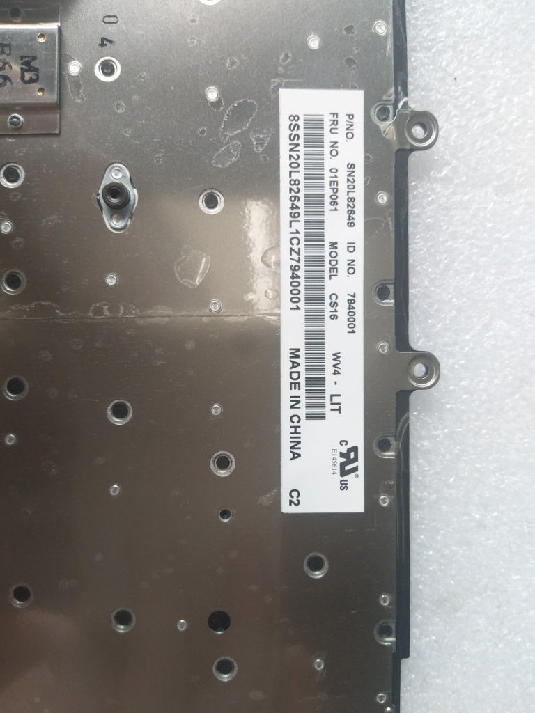 Lenovo Nb Keyboard Keyboard N/Bl Ltn - 01EP061