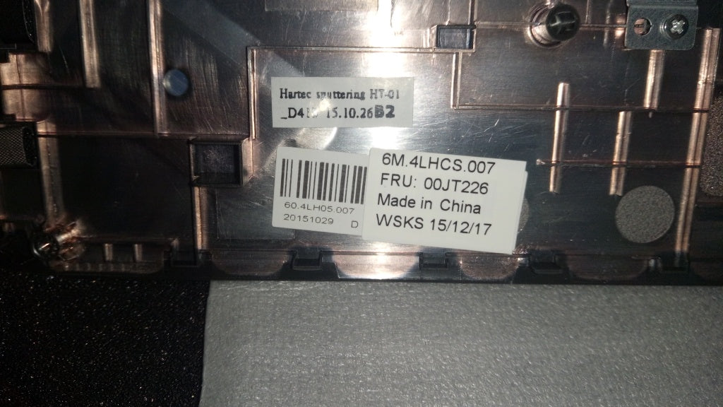 Lenovo Kp Kybd Bezels And Palmrests - 00JT226
