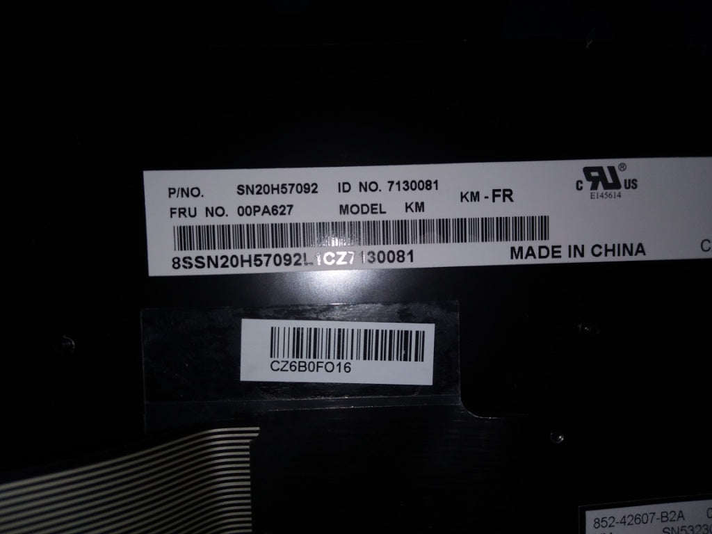 Lenovo Ki Keyboards Internal - 00PA627