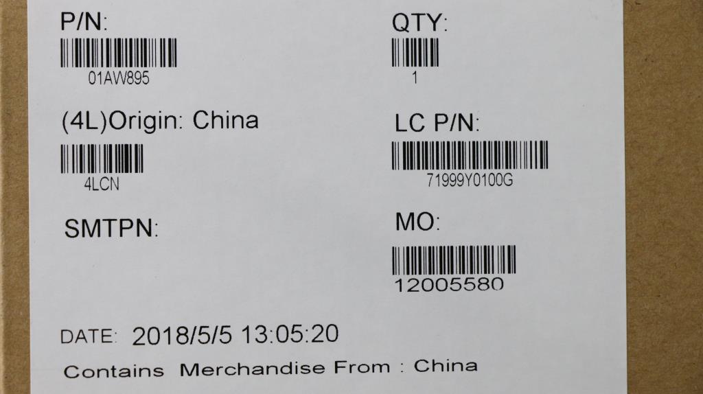 Lenovo Ioti78650U16Gamtytpm2 - 01AW895