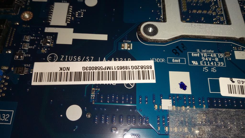 Lenovo Pl System Boards - 5B20G18965