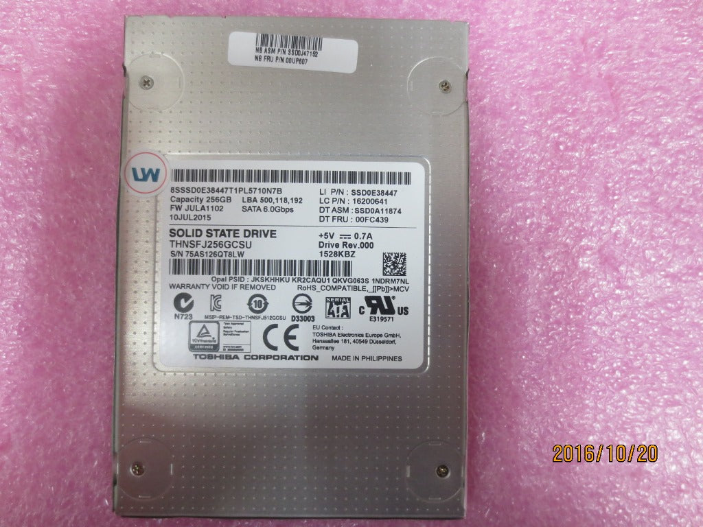 Lenovo Sd Solid State Drives - 00UP607