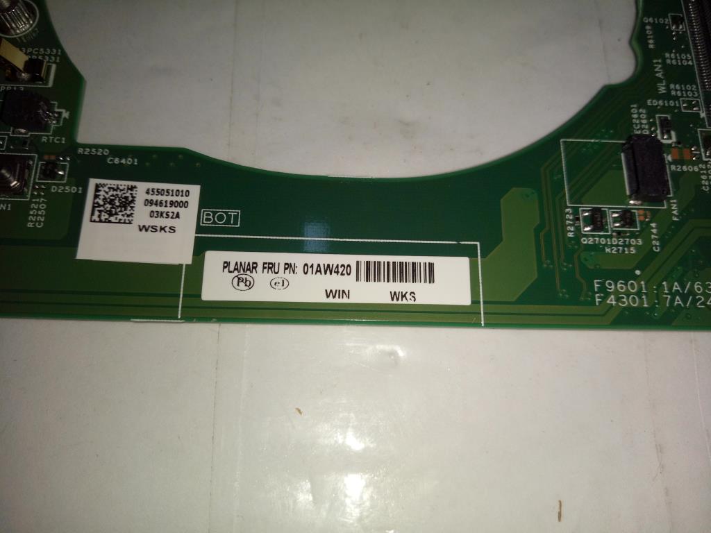 Lenovo Pl System Boards - 01AW420