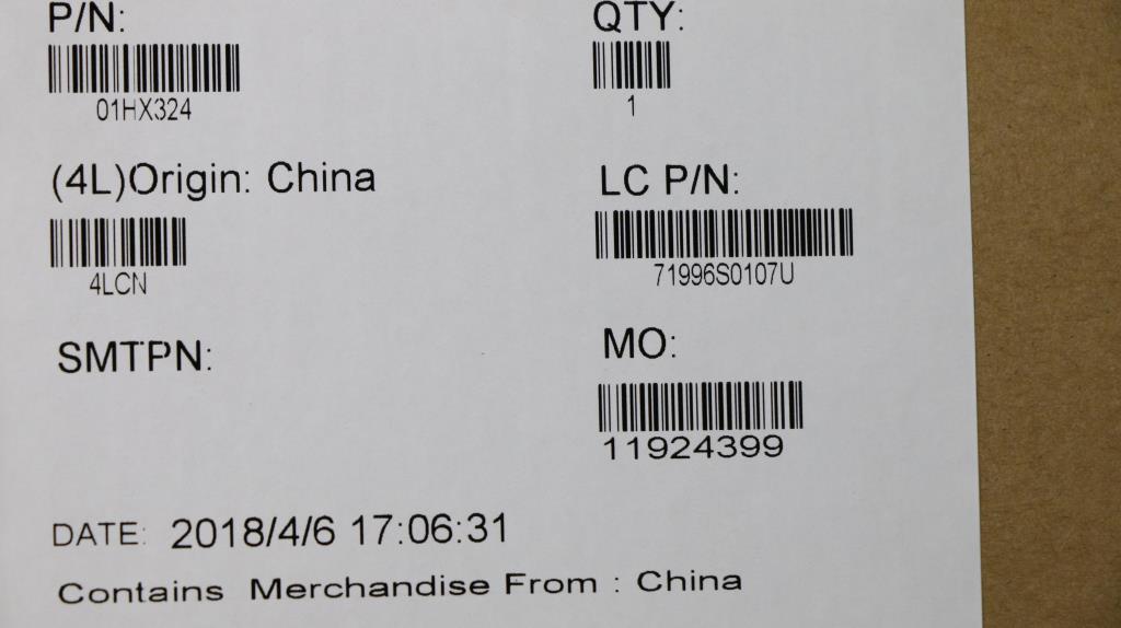Lenovo Et480 Kb Chy Nbl Kb Se - 01HX324