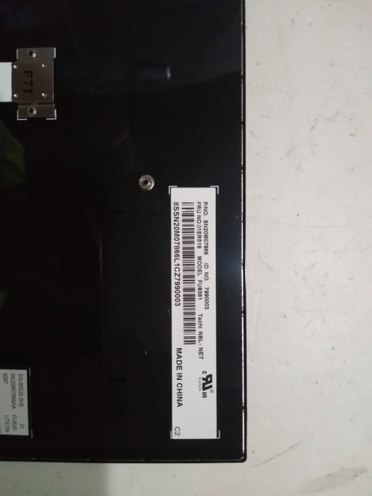 Lenovo Kb Sg-85520-2Ha Nl Lts-1 Nbl S - 01ER519