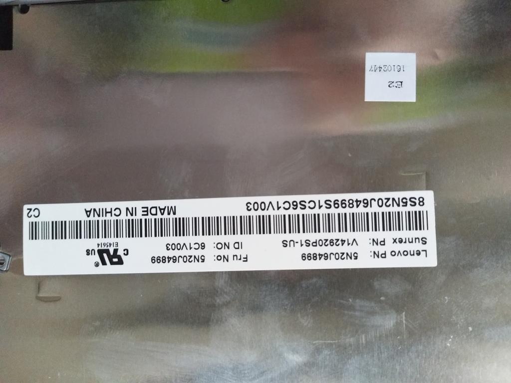 Lenovo Ki Keyboards Internal - 5N20J64889