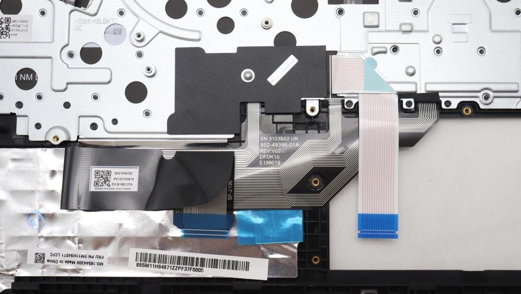 Lenovo Mech_Asm Fru Kbd Ccv Fra Bl (L - 5M11H94871