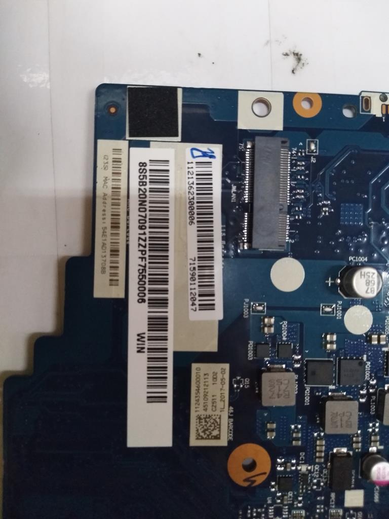 Lenovo Mb Ma752 I3-6006U Uma D4G Bl-W - 5B20N07091
