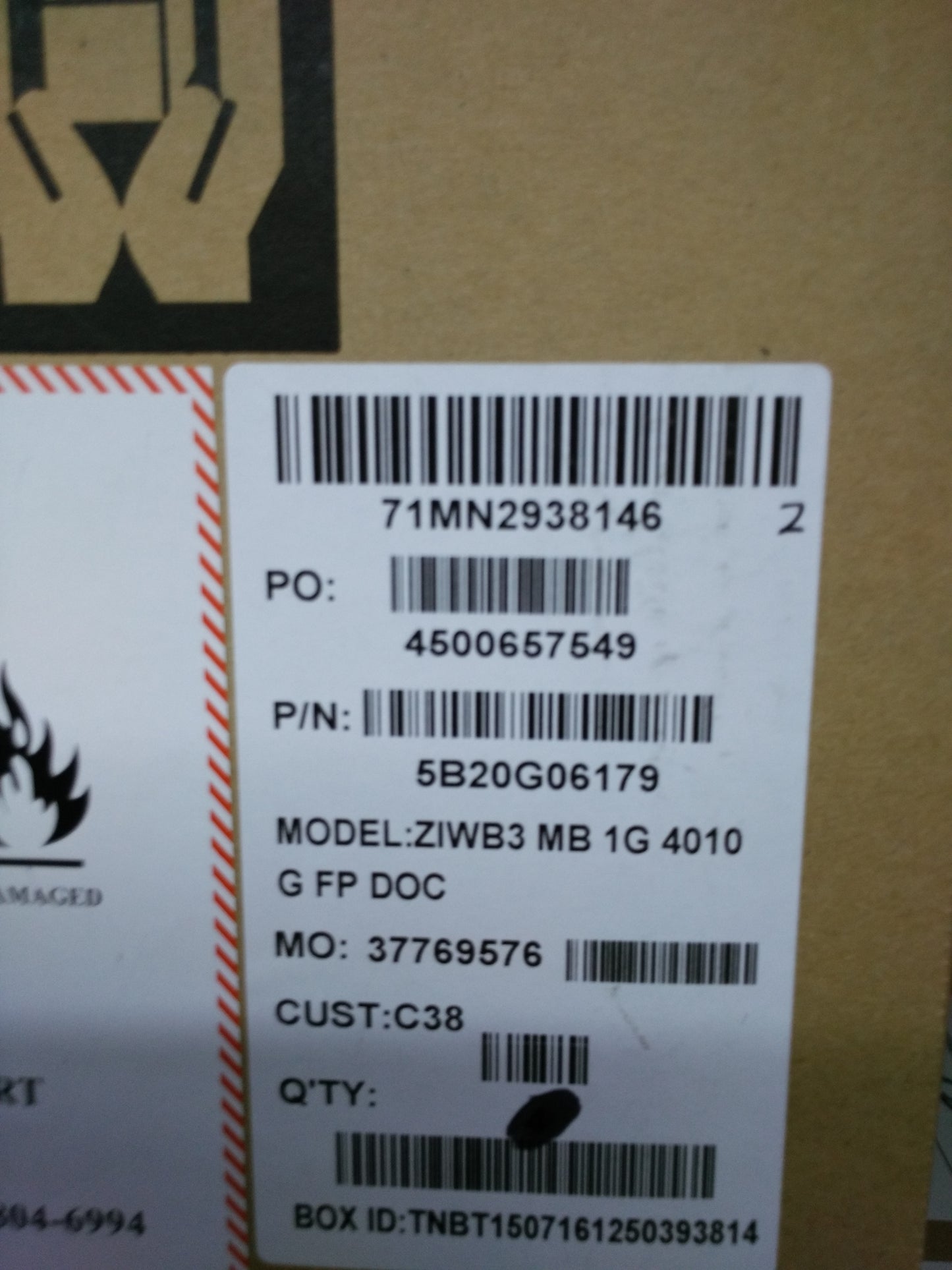 Lenovo Pl System Boards - 5B20G06179
