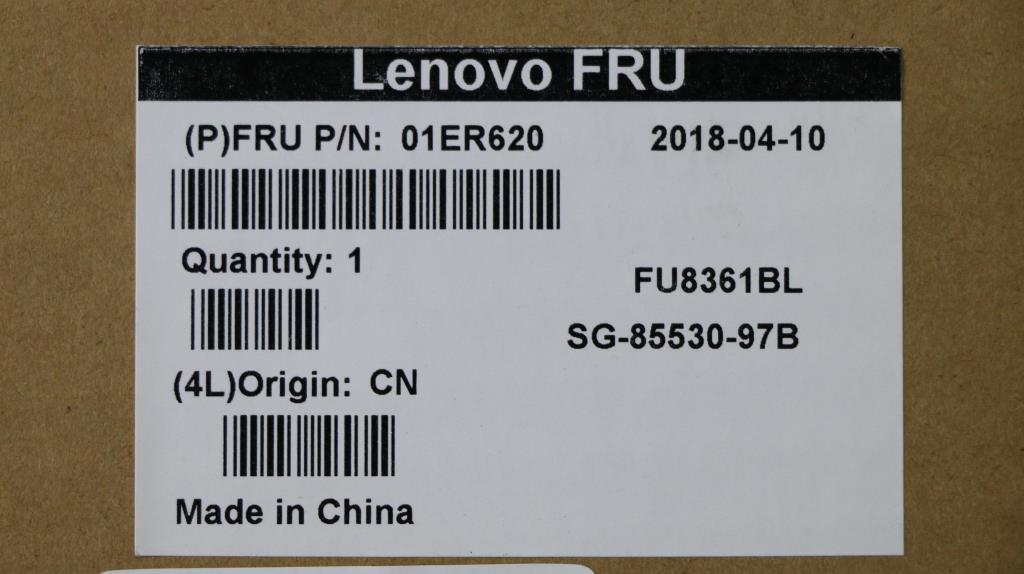 Lenovo Kb Sg-85530-97A Cfb Lts-1 Bl S - 01ER620