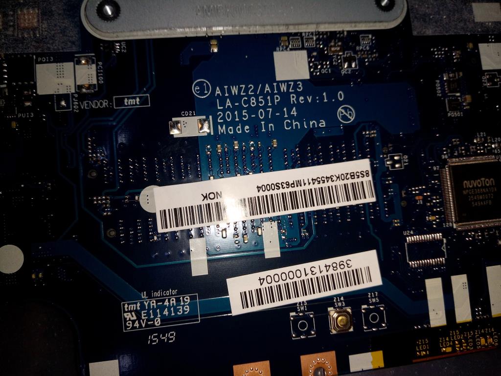 Lenovo Pl System Boards - 5B20K34554